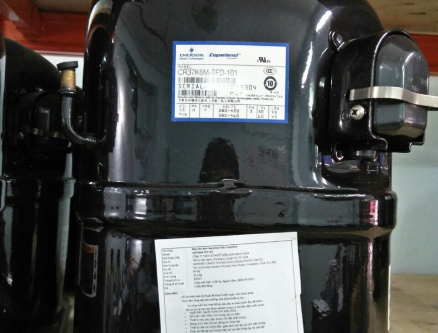 Copeland piston 3HP gas R22 model CR37K6M-TFD-101