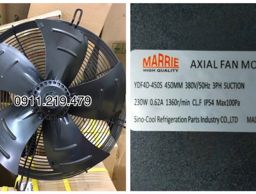 Quạt dàn lạnh, quạt dàn nóng model YWF4D-450S