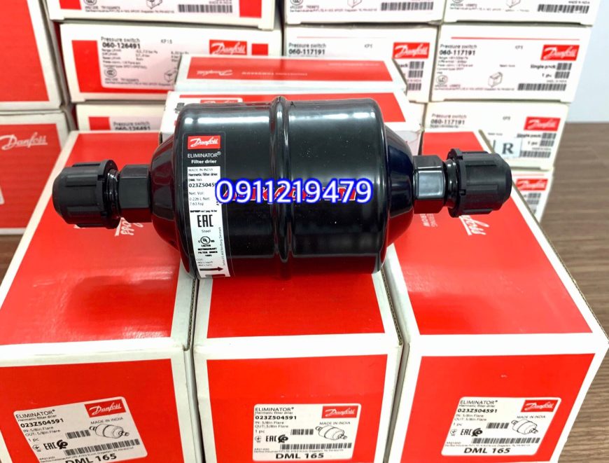 Cung cấp vật tư điện lạnh phin lọc Danfoss DML163