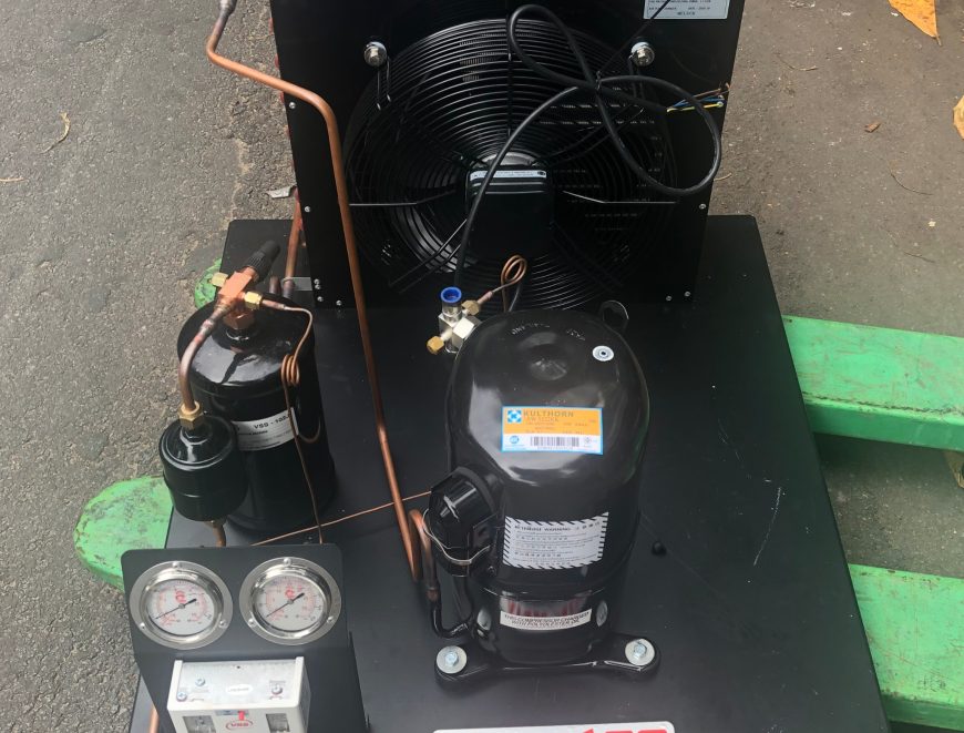 Lắp đặt cụm máy nén kulthorn 1,98hp CAW5524EC 