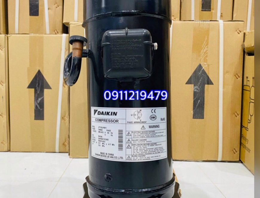 lắp đặt, cung ứng block lạnh Daikin 5.5 hp JT170GA-Y1L, HL: 0911.219.479