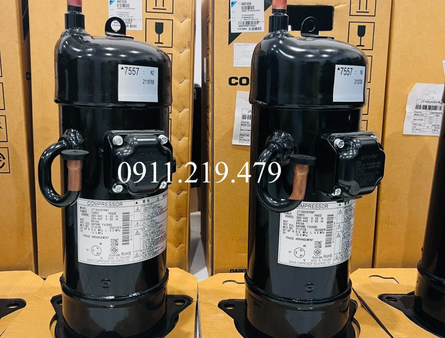 thay lốc Daikin JT1GCVDKYR@T, JT170G-KYE@T cho máy sấy khí, 0947.459.479