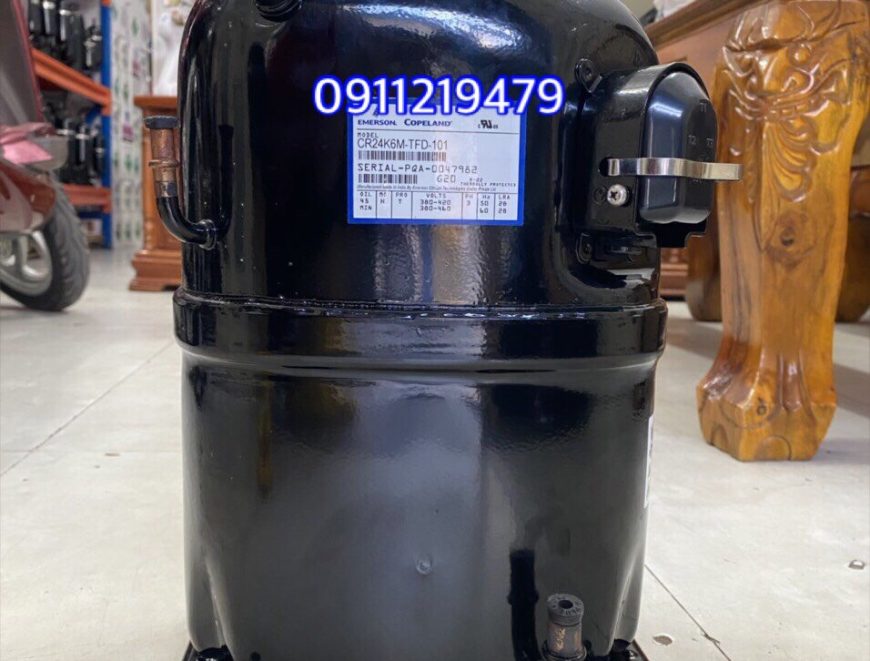 lắp đặt, cung ứng block lạnh Copeland Piston 2HP R22 CR24K6M-TFD-101