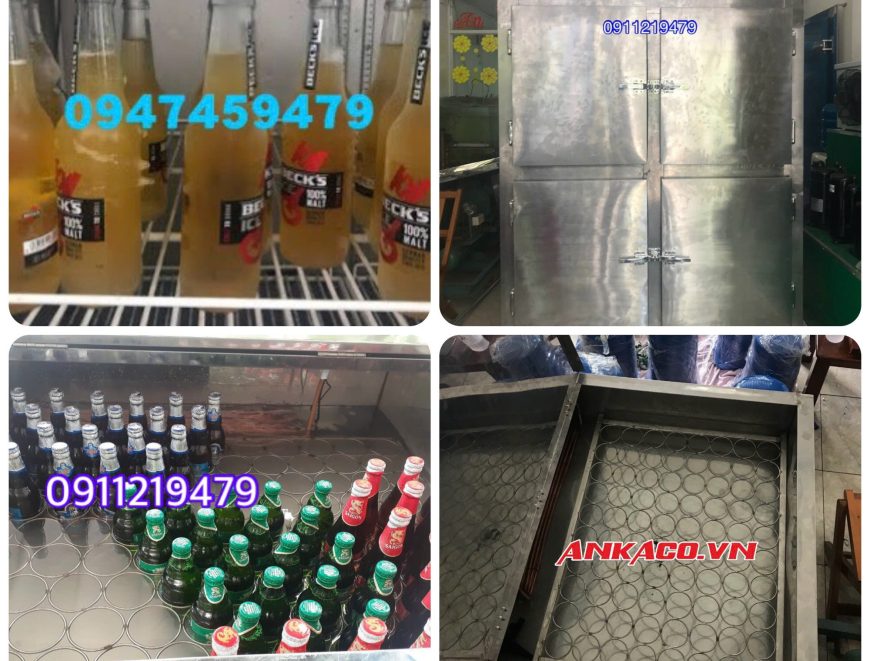 ANKACO nhận  lắp đặt TỦ BIA SỆT, bia tuyết tại TPHCM, tủ 4 kết, 6 kết, 20 kết