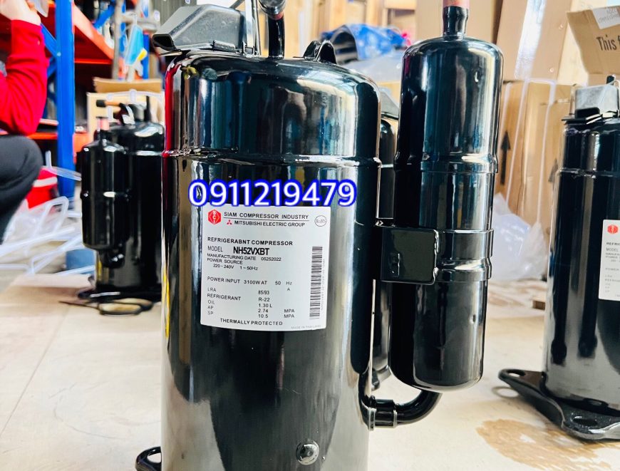 lắp đặt, cung ứng block điều hòa Mitsubishi 3.5 hp NH52VXBT, HL: 0911.219.479