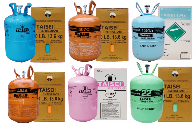 cung cấp sỉ, lẻ Gas lạnh taisei R22, R404, R407, R32, R134, R410 GIÁ TỐT LH:0947459479