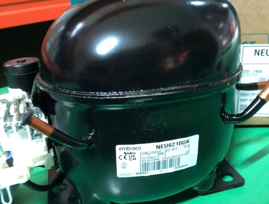 lắp đặt, cung ứng block lạnh Embraco 1/3HP R404 NEU6210GK HL: 0911.219.479