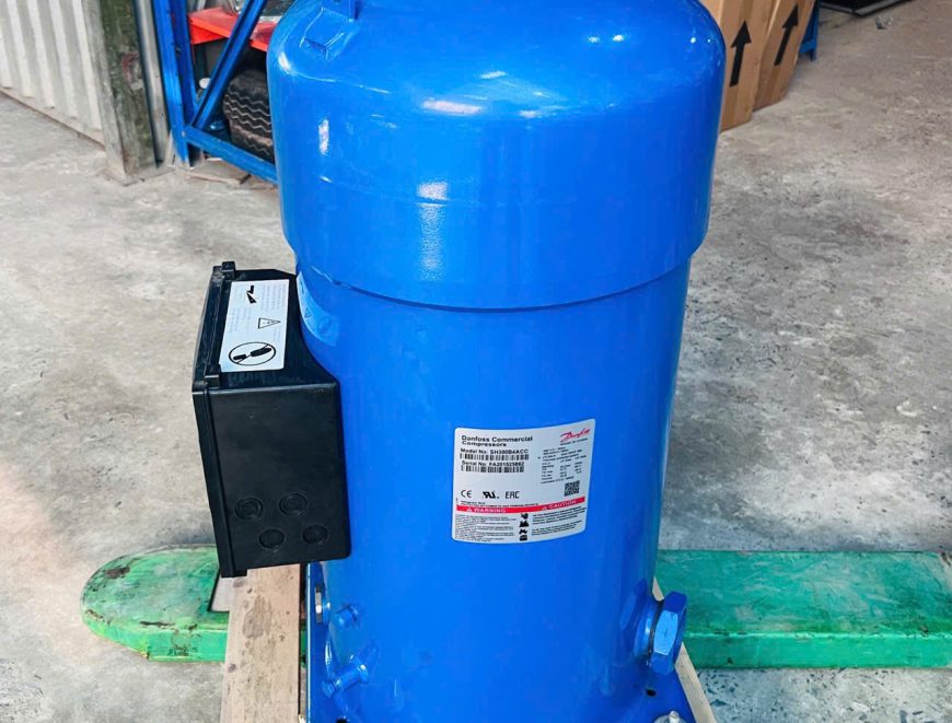 lắp đặt, cung ứng block lạnh Danfoss  30HP R410 SH380A4ABE, HL: 0911.219.479