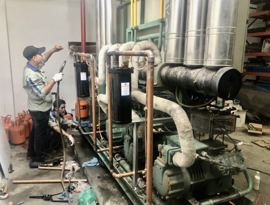 Kiểm Tra sửa chữa máy làm lạnh nước tận nơi tại Long An , Hotline:0947.459.479