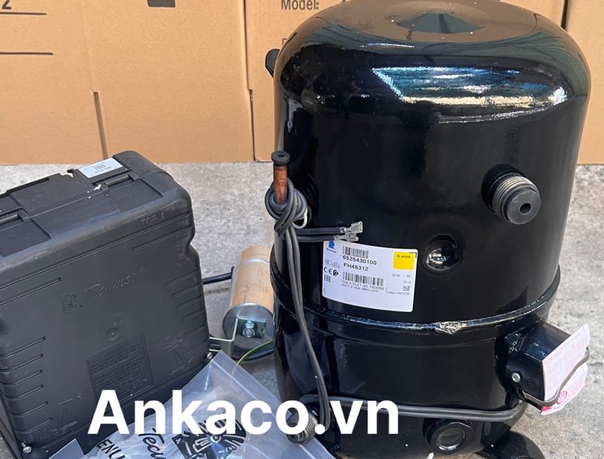 0911.219.479, cung cấp (block) máy nén lạnh Tecumseh 2.6HP R404 FH4531Z