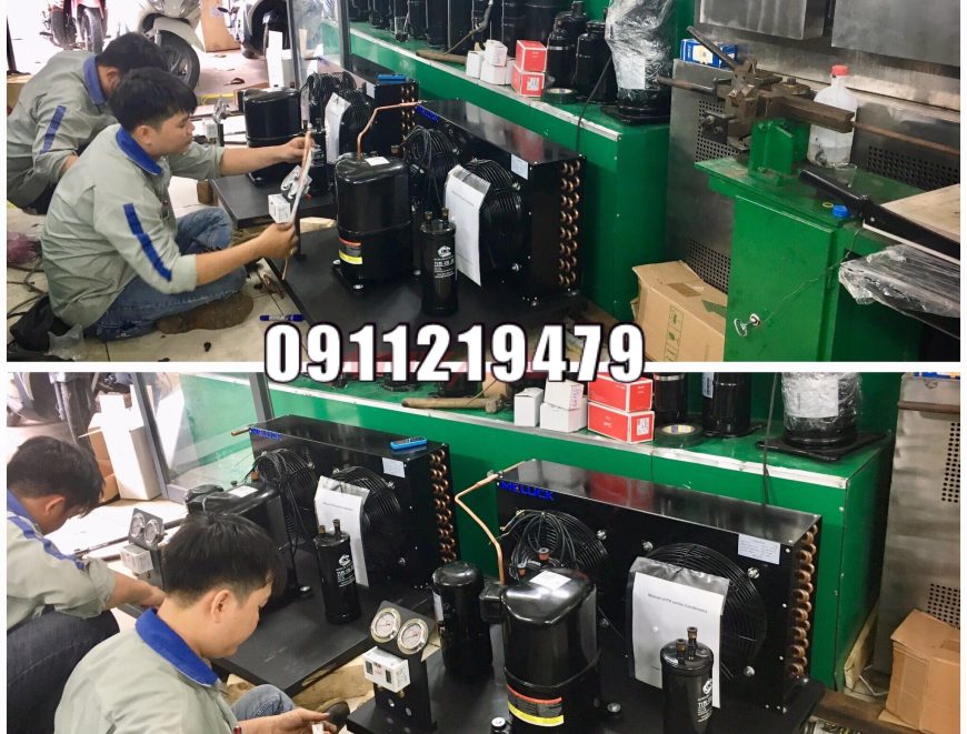cung cấp cụm máy nén copeland 5hp CRNQ-0500, ZB38KQ-TFD tại Phan Rang, 0947.459.479