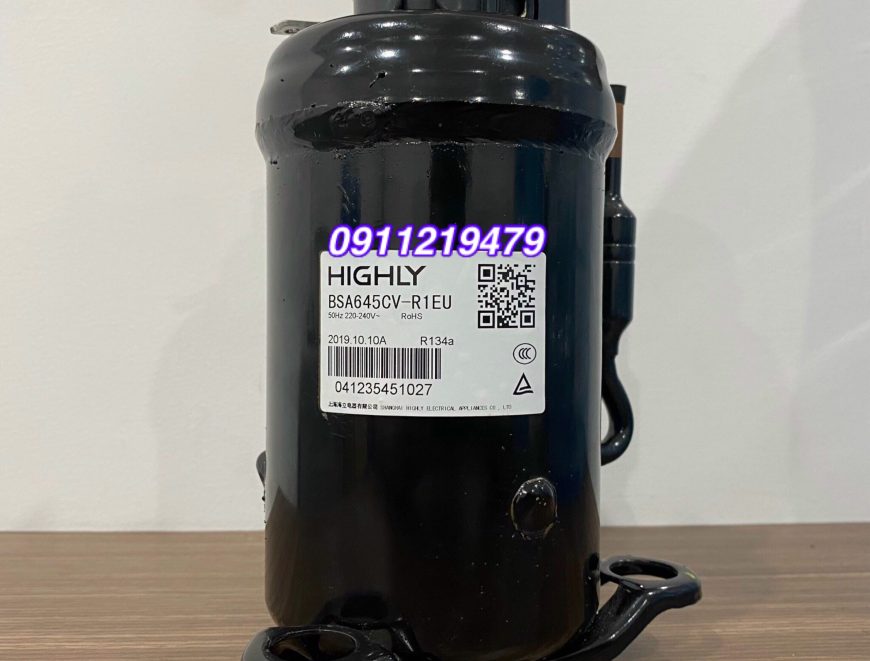 0911219479 Cung cấp, bán lốc HIGHLY 1/6HP gas R134 model SA645CV-R1EU 