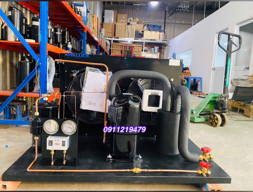 cung cấp cụm máy nén copeland 5hp CRNQ-0500, ZR61KC-TFD tại Sóc Trăng, 0947.459.479