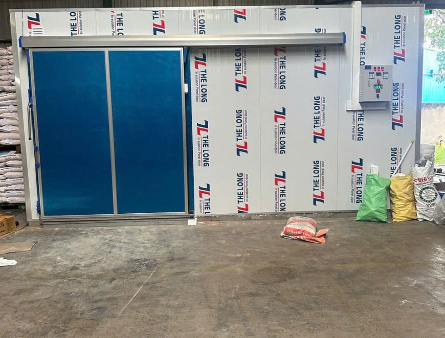 Bàn giao kho lạnh bảo quản thực phẩm tại Bình Dương 0947459479