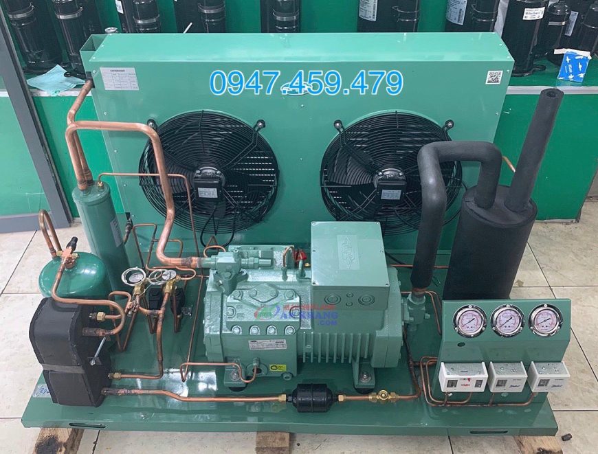 lắp đặt cụm máy nén kho lạnh Bitzer 9hp 4TES-9Y-40P