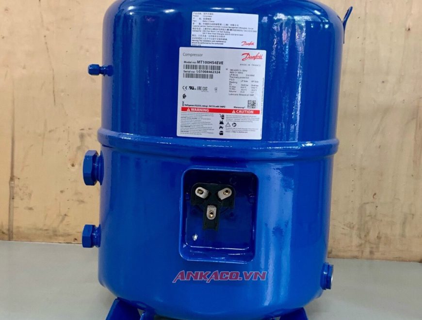 lắp đặt  block lạnh Danfoss Piston 8hp MT100HM4VC 0947459479