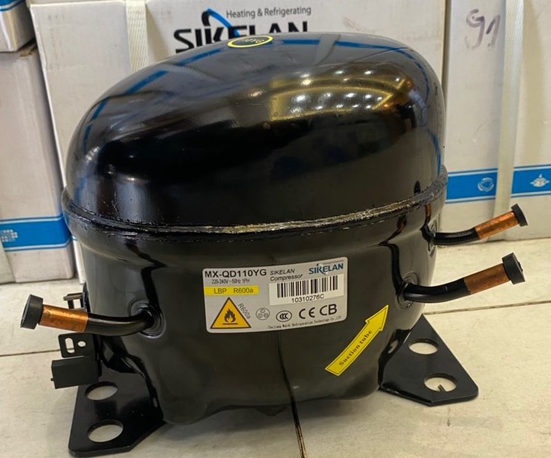 Thay block tủ lạnh 1/4HP R600 QD110YG giá rẻ tại TP.HCM