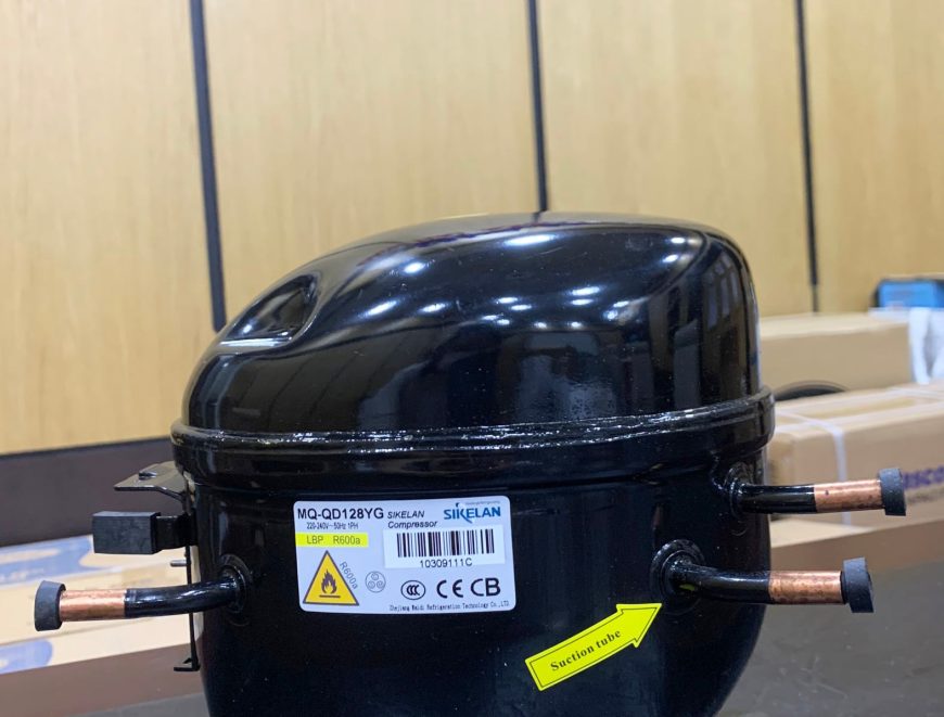 0911219479 cung cấp (block) máy nén lạnh sikelan 1/3HP R600 QD128YG