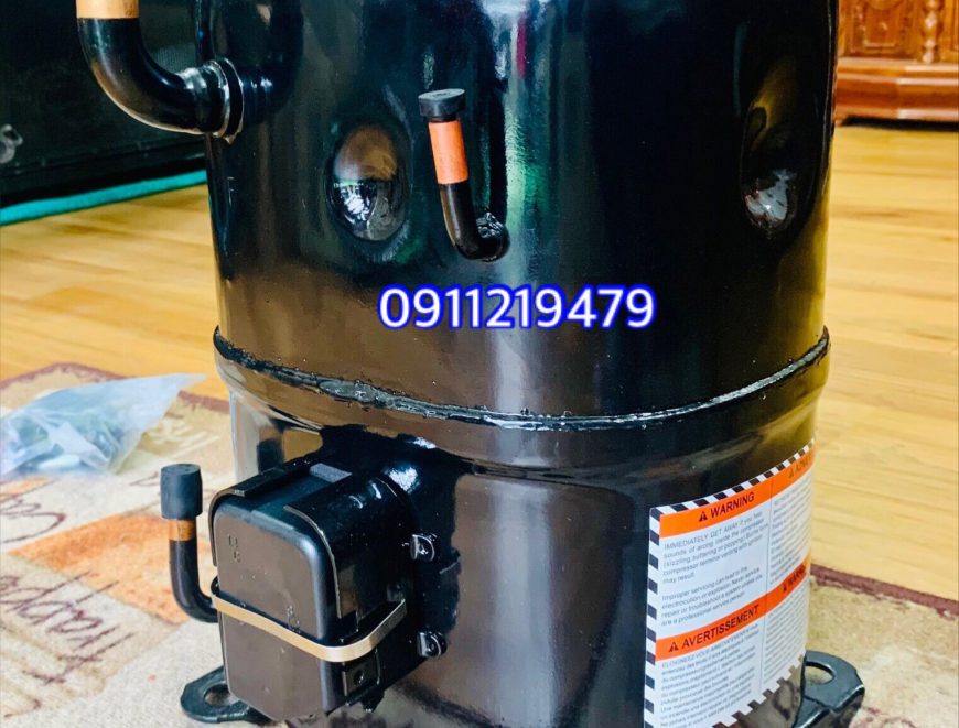 Lắp đặt máy nén TECUMSEH 3HP AV5535EXG R404 380V