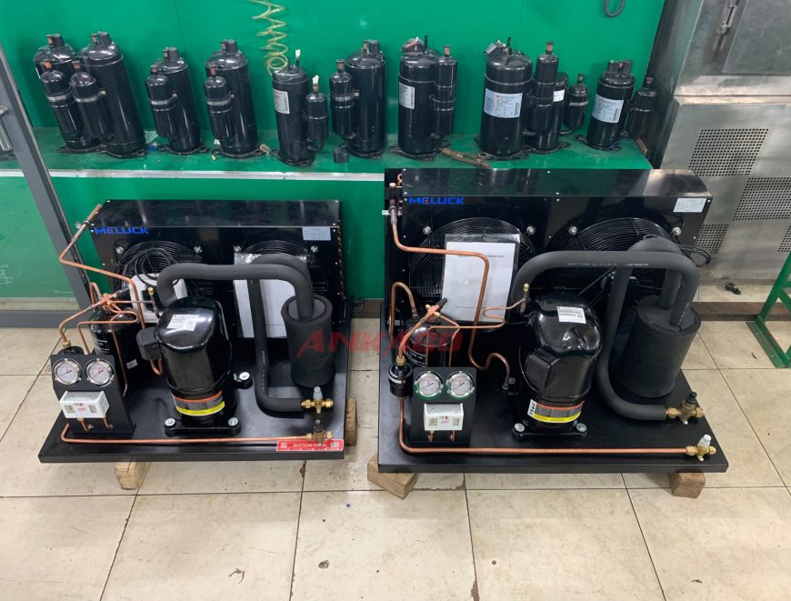 Cung cấp lắp đặt cụm máy nén kho lạnh Copeland Piston 3 hp  CRJQ-0300- TFD tại Long An