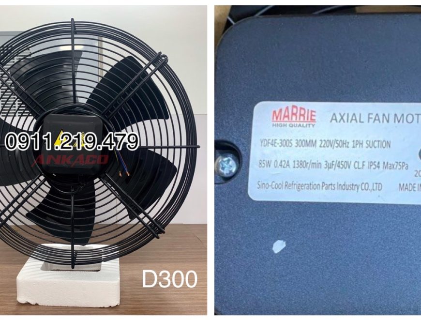 cung cấp sỉ lẻ quạt dàn lạnh kho lạnh YWF4D-300S loại 220V loại 380V