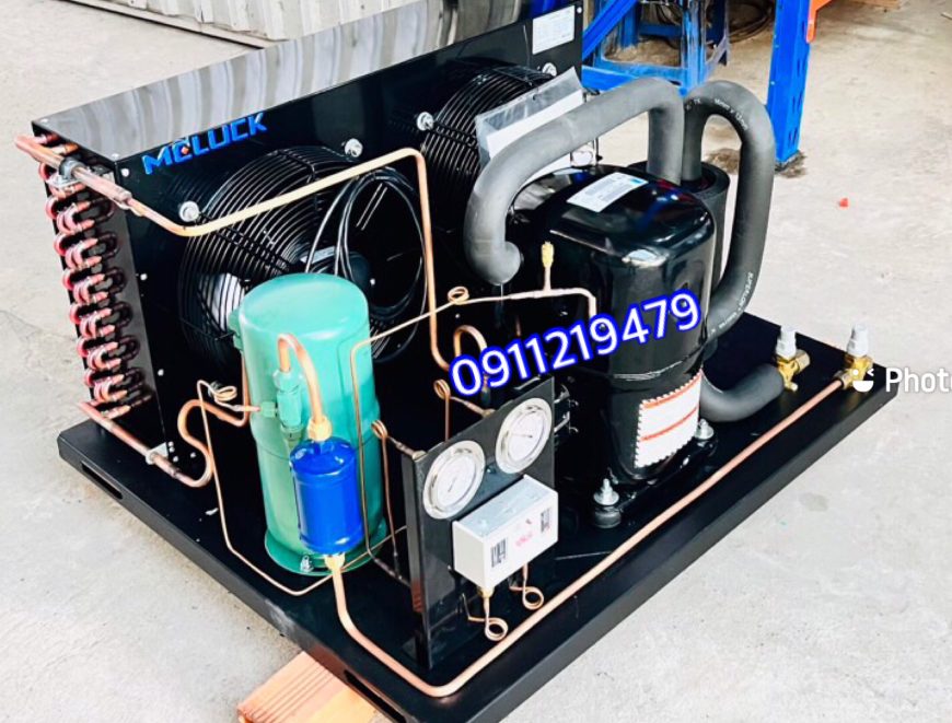 lắp đặt cụm máy nén tecumseh 3hp model AV5535EXG TẠI BÌNH TÂN