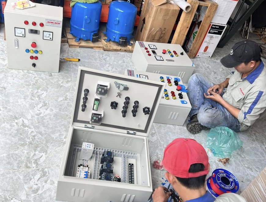thiết kế tủ điều khiển tủ điện kho lạnh tại TPHCM