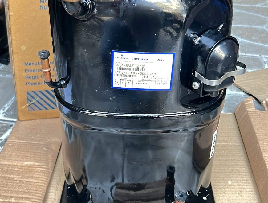 lắp đặt cung ứng block lạnh copeland CR34K6M-PFZ-101 chính hãng