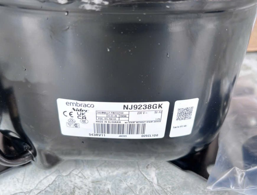 bán lốc tủ lạnh embraco NJ9238GK chính hãng mới 100%