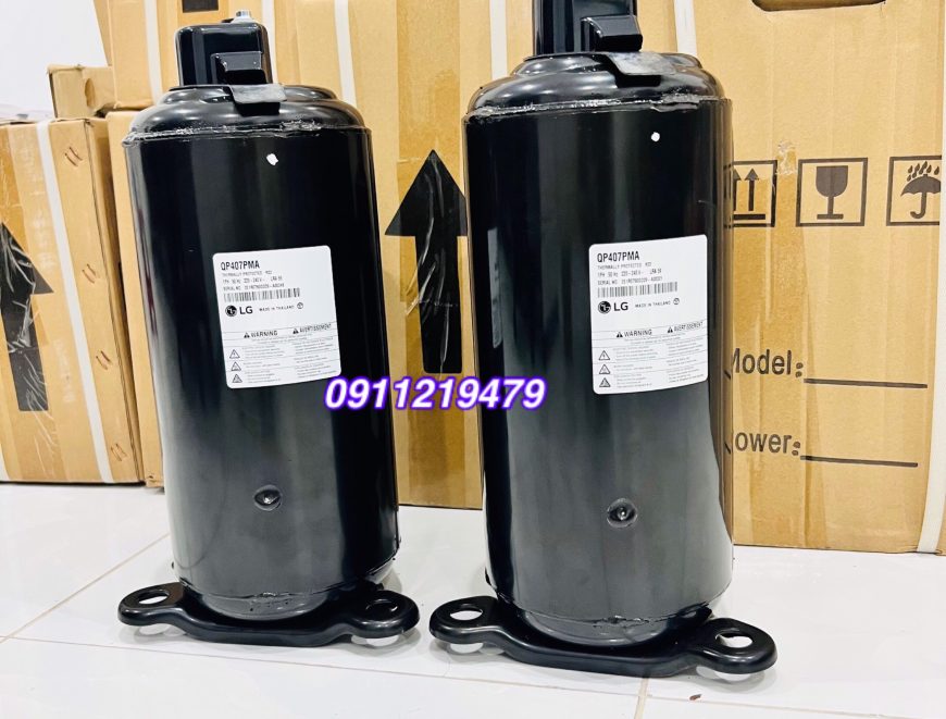 bán lốc điều hòa Block máy nén lạnh LG R22 model QP407PMA 220V