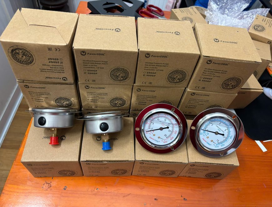 đồng hồ áp suất đồng hồ cao áp đồng hồ thấp áp giá tốt