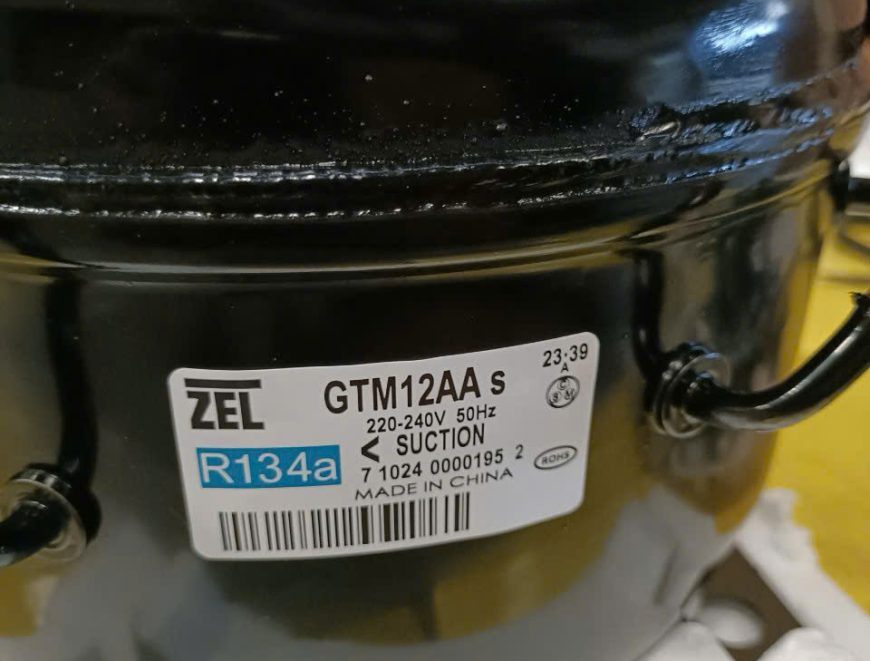 Cung cấp máy nén lốc tủ lạnh ZEL 1/2hp R134 GTM12AAS